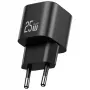USAMS Cargador rápido USB-C GaN 25W - Blanco