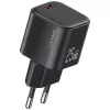 USAMS Cargador rápido USB-C GaN 25W - Blanco