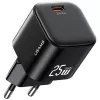 USAMS Cargador rápido USB-C GaN 25W - Blanco