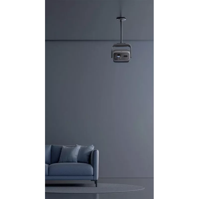JMGO Ceiling X-Stand para proyector N3U – Soporte universal ajustable, carga de 13,6 kg, giro de 360°, cierre rápido