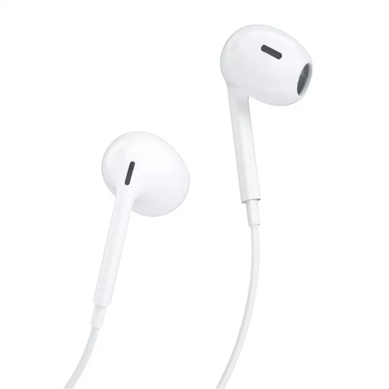DUDAO X14ProT auriculares in-ear con conector USB-C, cable de 1,2 m, blanco