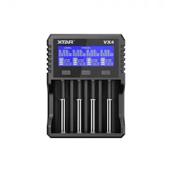 XTAR VX4 V2 KT cargador de baterías Li-ion/LiFePO4/Ni-MH 18650