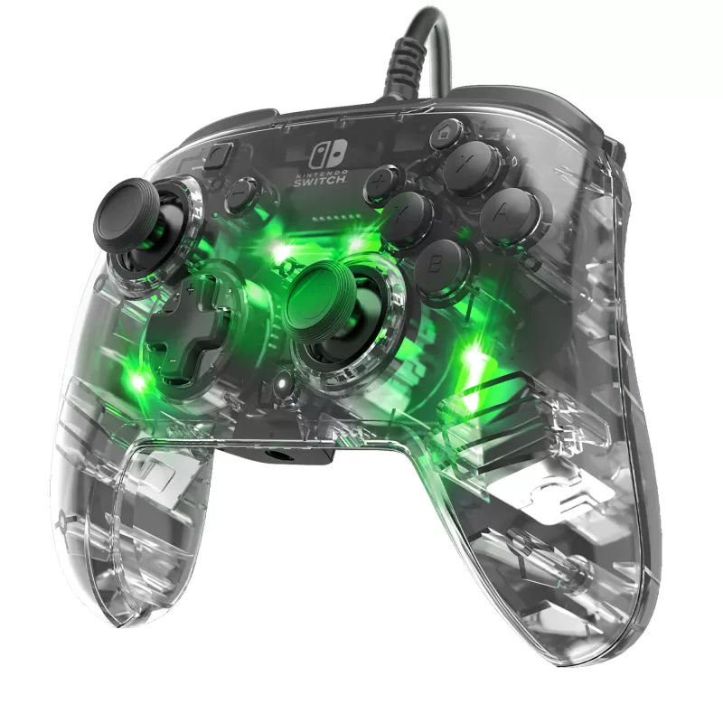 PDP REMATCH mando con cable Advanced para Xbox Series X|S, Xbox One, PC Windows 10/11 - Rojo carmesí