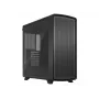 Fractal Design Summit Blackout TG Light Tint caja para PC mid-tower - negro antracita con frontal de nogal auténtico, panel lateral de cristal templado tintado, 2 ventiladores Aspect 14 PWM