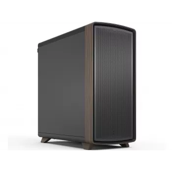 Fractal Design Summit Black Solid Caja ATX Midi Tower, negro/madera