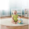 B-KIDS Rollabout Ball Top Infantino – peonza de juguete en color menta con bolas sonoras para bebés a partir de 6 meses