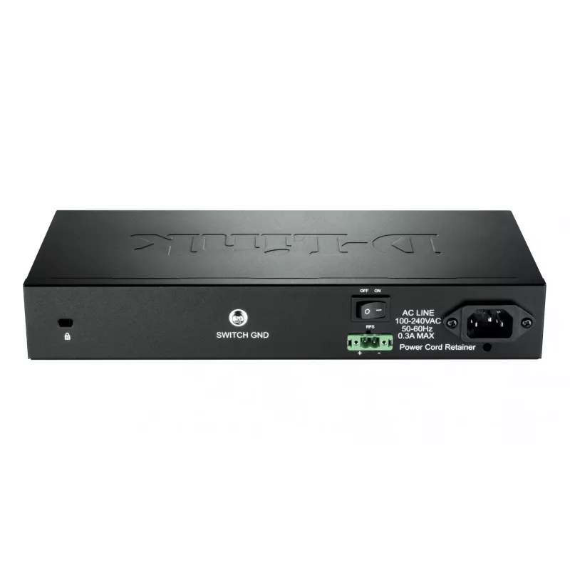 D-Link DGS-1210-10/ME/E switch smart managed, 8x Gigabit Ethernet, 2x SFP, montaje en rack