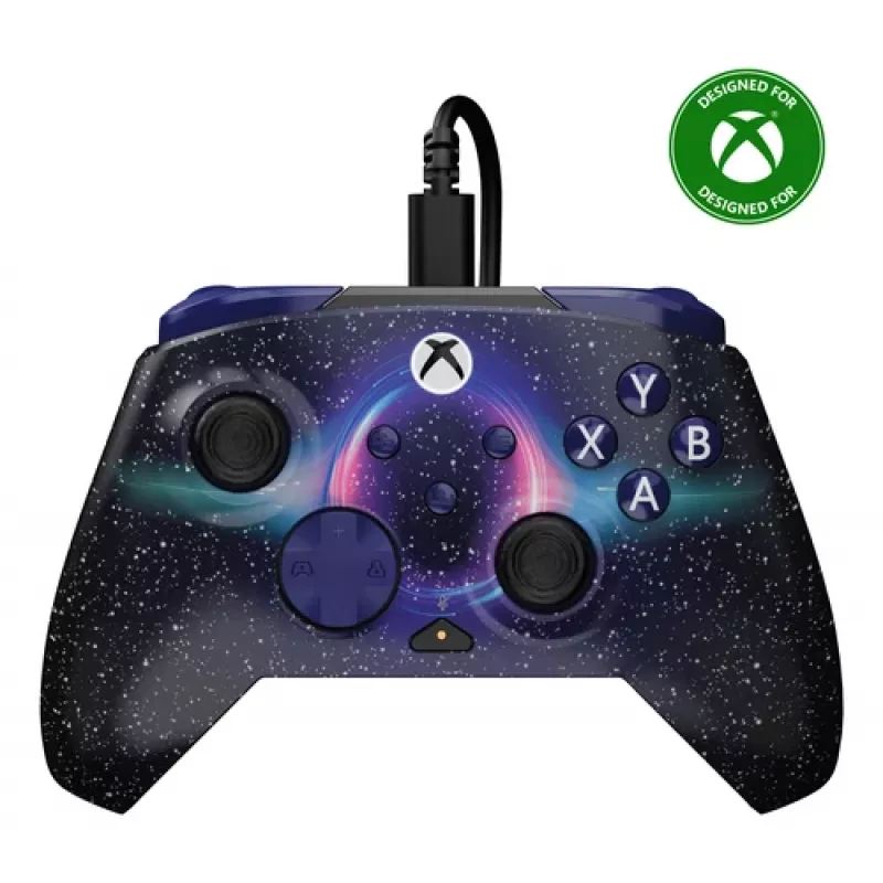 Turtle Beach Rematch Advanced mando con cable para Xbox y PC, Dark Cosmos (TBC-2404-05)