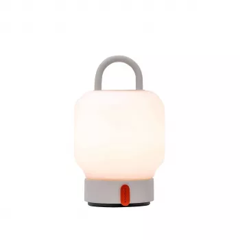 KOODUU lámpara de mesa recargable LOOME blanca