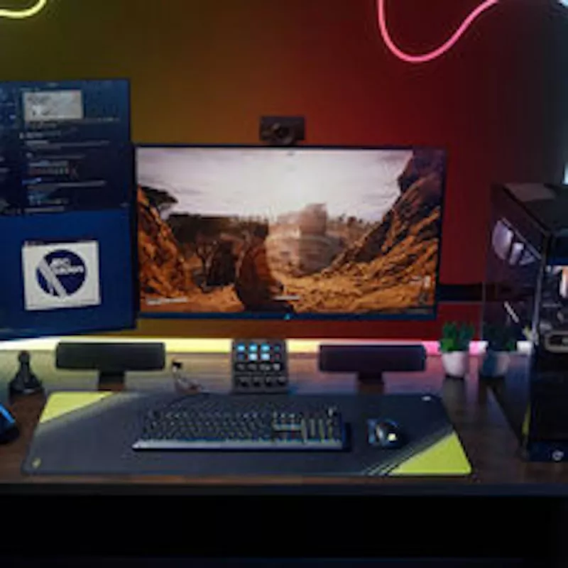 CORSAIR SKIFF 100 Teclado gaming, RGB de 10 zonas, protección contra salpicaduras IP42 - Negro