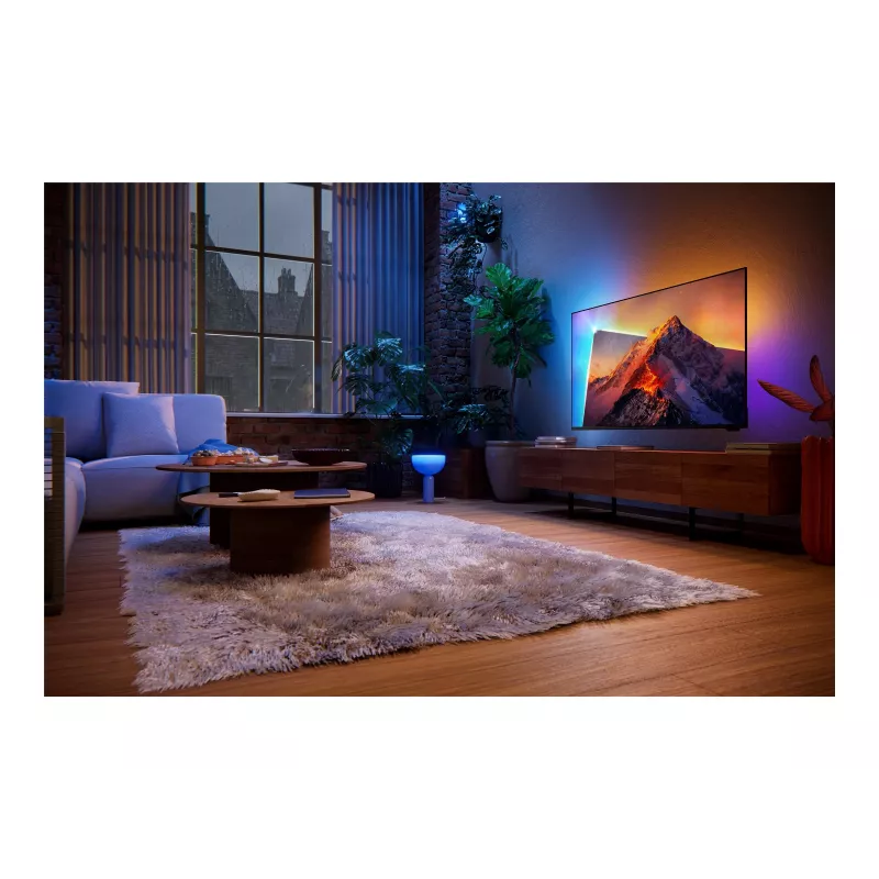 Philips 43PQS8611/12 Smart TV QLED 4K de 43 pulgadas, TITAN OS, Ambilight