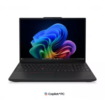 Lenovo ThinkPad T16 Gen 5 (AMD) Copilot+ PC 21WX003EPB Portátil, 16 pulgadas WUXGA IPS, AMD Ryzen AI 7 PRO 450, 32GB DDR5, 1TB SSD, Windows 11 Pro, teclado inglés