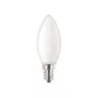Philips CorePro bombilla LED vela 4,3W E14 2700K mate B35