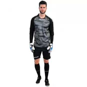 Givova Difesa Conjunto de portero gris/negro KITP10 2310 L