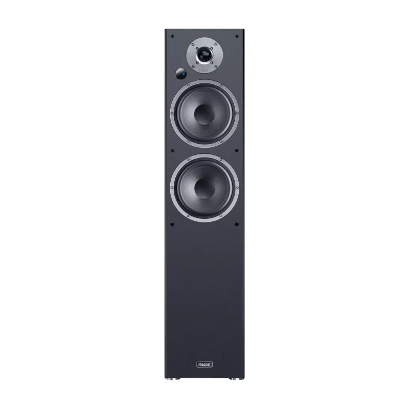 Magnat Monitor Reference 5A monitores de estudio activos de 2 vías (pareja) - Bluetooth 5.0, 50W RMS, DSP, woofer de 3 pulgadas, tweeter de seda de 0,75 pulgadas, bass reflex, montaje en soporte de micrófono