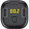 SENCOR SWM 2000 transmisor FM Bluetooth con función de carga USB, ranura para tarjetas SD, manos libres, reproducción MP3/WMA/WAV/FLAC
