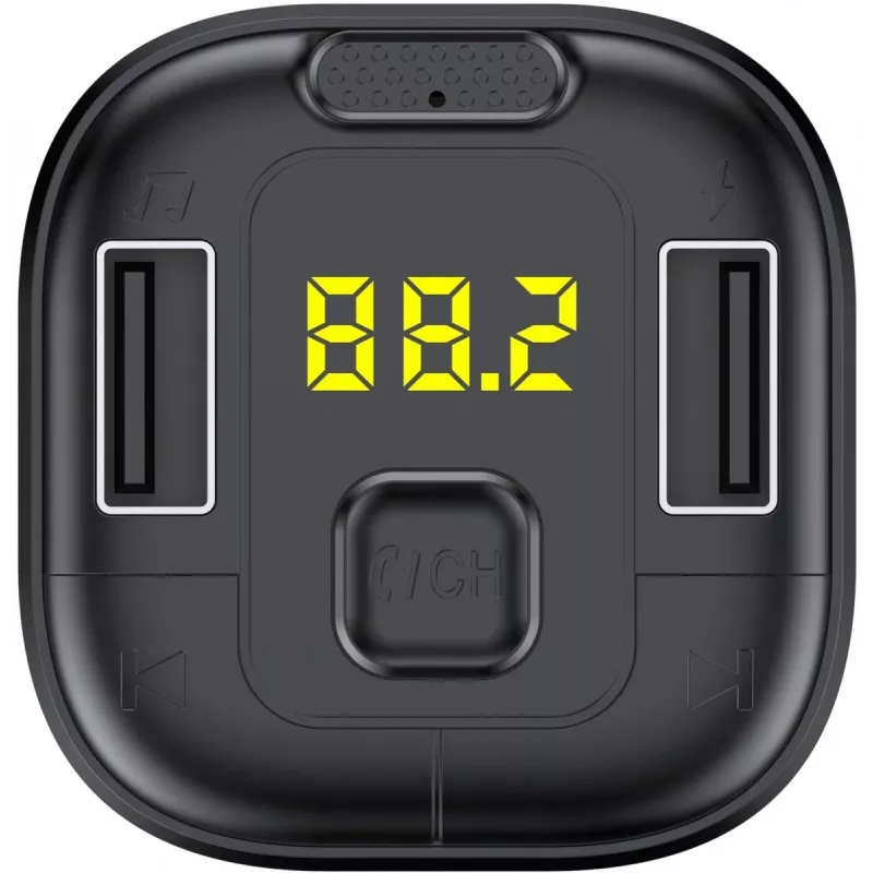 SENCOR SWM 2000 transmisor FM Bluetooth con función de carga USB, ranura para tarjetas SD, manos libres, reproducción MP3/WMA/WAV/FLAC