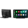 SENCOR SCT M760 BWT 7 pulgadas 2DIN CarPlay Android Auto Bluetooth Radio de coche con entrada de cámara de marcha atrás