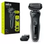 BRAUN maquinilla de afeitar Series 5 51-W1500s afeitadora en húmedo y en seco negra
