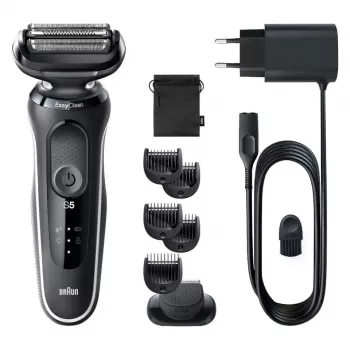 BRAUN maquinilla de afeitar Series 5 51-W1500s afeitadora en húmedo y en seco negra