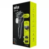BRAUN maquinilla de afeitar Series 5 51-W1500s afeitadora en húmedo y en seco negra