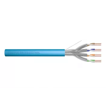 Cable de instalación DIGITUS Cat.6A U/FTP B2ca LSOH 500m azul