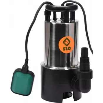 Flo 79792 Bomba de agua de superficie autoaspirante 1100 W, 3800 L/h, 45 m de altura de elevación, 8 m de altura de aspiración, hierro fundido