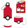 Pokemon botella de aluminio 500ml con set de vaso de cerámica