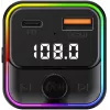 Transmisor FM Bluetooth SENCOR SWM 3000 con USB-A QC3.0, USB-C PD 3.0, reproducción MP3, manos libres, Siri y Google Assistant