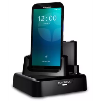 Datalogic Single Slot Dock base de carga/datos Ethernet+USB C con batería de repuesto - requiere