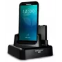 Datalogic Single Slot Dock base de carga/datos Ethernet+USB C con batería de repuesto - requiere