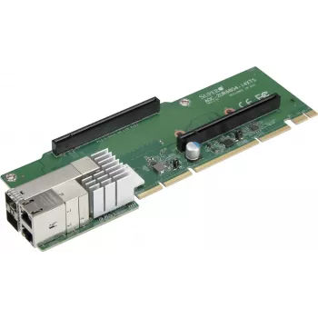 Supermicro AOC-2UR68G4-i4XTS 2U Ultra Riser - Adaptador de red