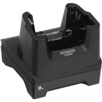 Zebra RFD40/RFD90 1 ranura/0 ranuras para tostadoras Base de solo carga con soporte para