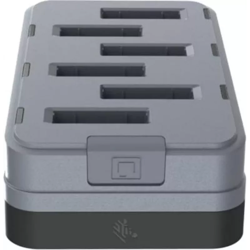 Zebra WS301 cargador de batería de repuesto de 6 ranuras para cargar 6 baterías. País - USB Type-C