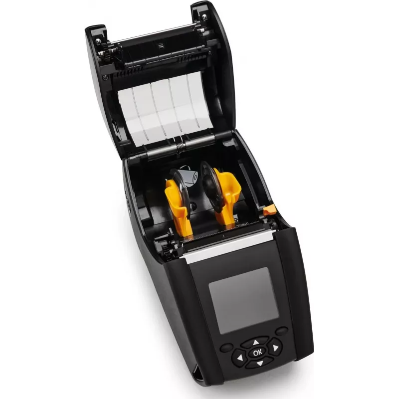 Zebra impresora TD ZQ610 Plus 2 inch/48 mm fuentes inglesas/latinas Wi-Fi 6 doble radio 802.11AX - impresora de etiquetas