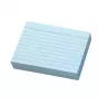 3rd Party 100 fichas DIN A6 azul rayado