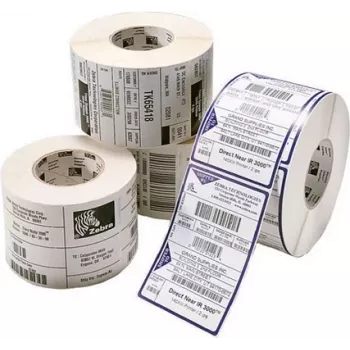 Zebra Z-Perform 1000D - blanco - papel - térmica directa - permanente - rectangular (880183-031D)