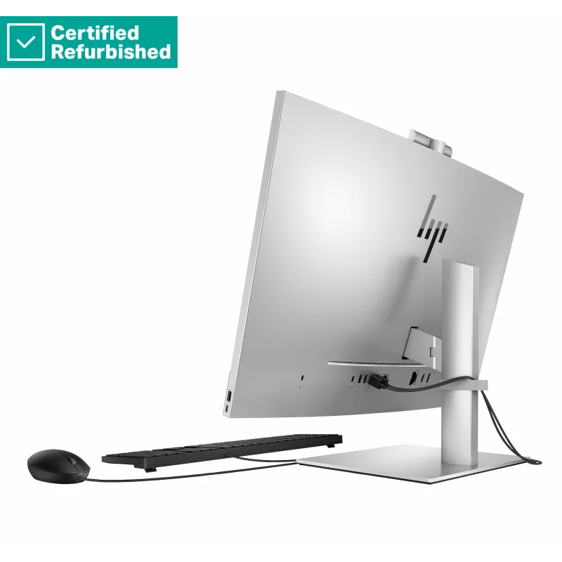 RENEW SILVER HP Elite 870 G9 AIO All-in-One 27 - i9-14900, 64GB, 2TB SSD, 27 QHD no táctil AG, altura ajustable, ratón USB, Win 11 Pro, 1 año
