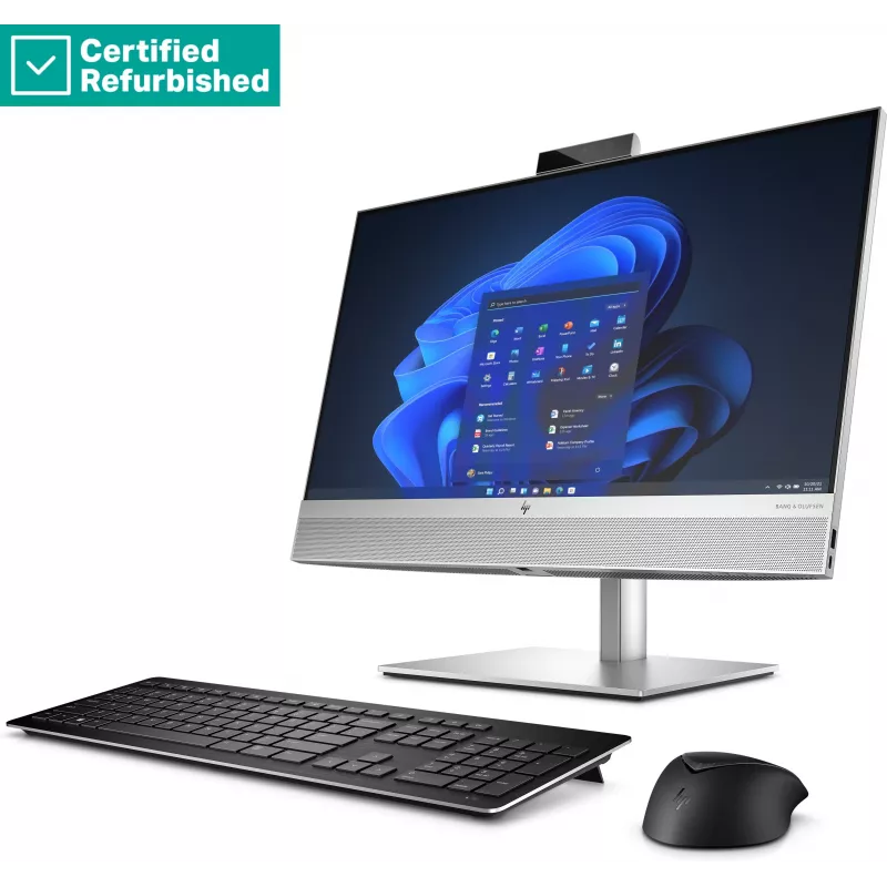 RENEW SILVER HP Elite 840 G9 AIO All-in-One 24 - i7-14700, 16GB, 512GB SSD, 23,8 pulgadas FHD no táctil AG, VESA/altura ajustable, Win 11 Pro, 1 año