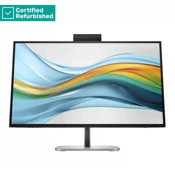 RENEW GOLD HP 527pm Series 5 Pro monitor de conferencia QHD - 27 2560x1440 QHD 350-nit 100Hz AG, IPS, USB-C(100W/15W)/HDMI/DP Daisy-Chain, 3x USB-A, altavoces, webcam, RJ-45 LAN, altura ajustable/inclinable/giratorio/orientable, 1 año (sustituye a E27m)