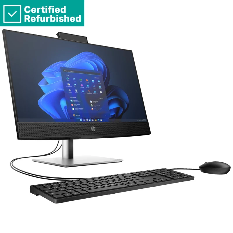RENEW SILVER HP Pro 440 G9 AIO All-In-One - i5-13400, 8GB, 512GB SSD, 23,8 inch FHD Non-Touch AG, WiFi, altura ajustable, SIN CÁMARA, SIN ALTAVOCES, Win 11 Pro, 1 año