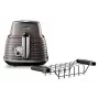 De'Longhi Scultura CTZ2103BG tostadora de 2 ranuras, 900 W, dorado champán