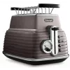 De'Longhi Scultura CTZ2103BG tostadora de 2 ranuras, 900 W, dorado champán