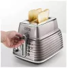 De'Longhi Scultura CTZ2103BG tostadora de 2 ranuras, 900 W, dorado champán