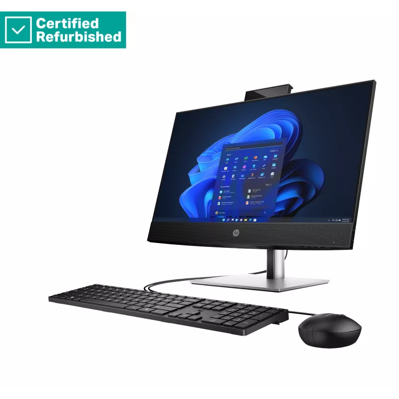 RENEW SILVER HP Pro 440 G9 AIO All-in-One - i5-13500T, 16GB, 512GB SSD, 23,8 pulgadas FHD Non-Touch AG, altura ajustable, ratón USB, Win 11 Pro, 1 año (936S1EAR#ABF)