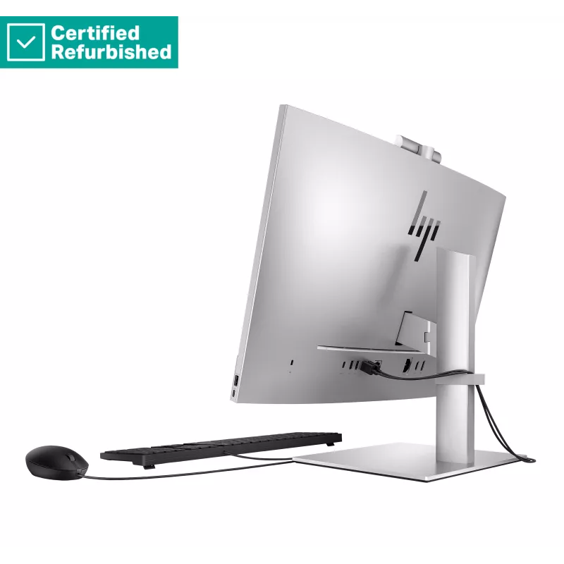 RENEW SILVER HP Elite 840 G9 AIO All-in-One 24 - i7-14700, 16GB, 512GB SSD, 23,8 inch FHD Non-Touch AG, FPR, altura ajustable, ratón USB, Win 11 Pro, 1 año