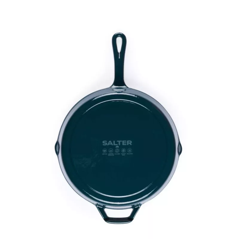 Salter BW13773GR sartén de hierro fundido 26 cm, verde