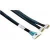 Supermicro CBL-MCIO-1255L4Y Cable MCIO x8 a 2 SlimSAS LP x4, recto, 55cm