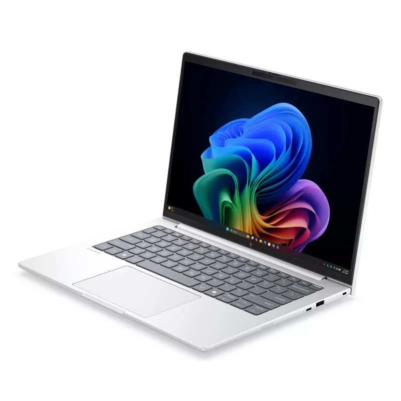HP EliteBook 8 G2i 14 - Ultra 5-325, 32GB, 512GB SSD, 14 WUXGA 400-nit AG, cámara IR 5MP, módem 4G/5G, Smartcard, lector de huellas, teclado nórdico retroiluminado, 68Wh, Glacier Silver, Win 11 Pro, 3 años