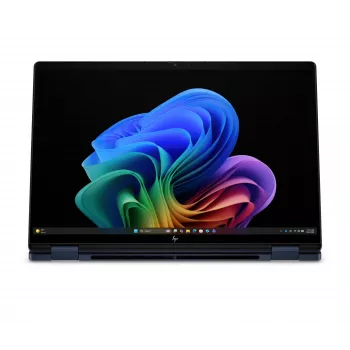 HP OmniBook X Flip x360 NG AI 14-kc0001nnx - Ryzen AI 7 450, 32GB LPDDR5X 8533 on-board, 1TB, Touch/14,0 inch 3K (2880x1800) OLED Brightview LBL, Atmospheric Blue - 5MP IR TNR, sin adaptador de CA de 65W, Win 11 Home, 1 año